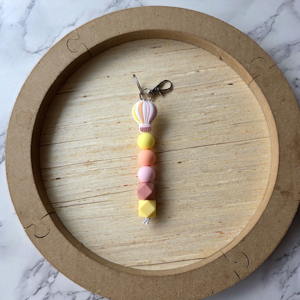 Colorful Beaded Keychain - Picture 5 of 5